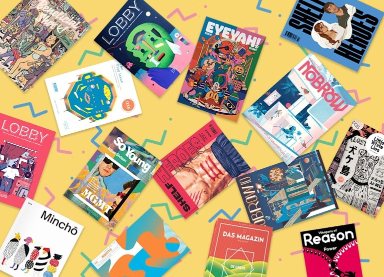 12 Independent Magazines With Clever Imaginative Illustration Stack Magazines